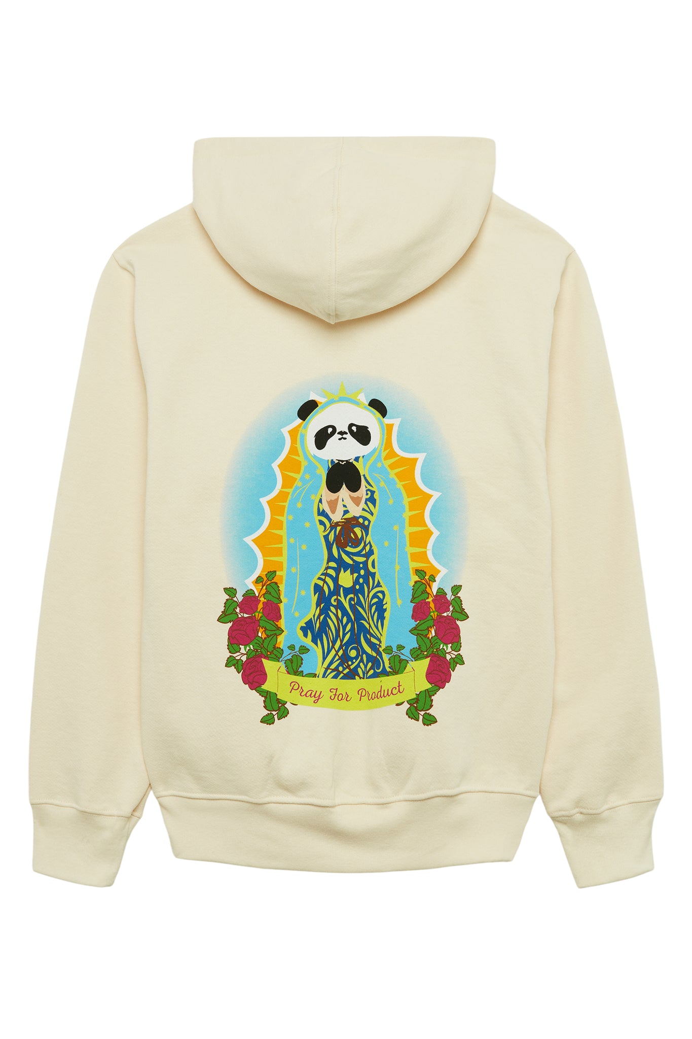 PRAY FOR PRODUCT HOODIE | CREAM
